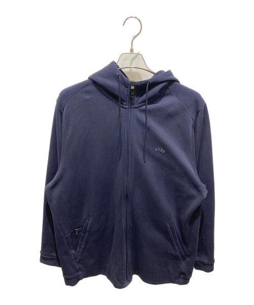 HUGO BOSS（ヒューゴ ボス）HUGO BOSS (ヒューゴ ボス) ジップパーカー ネイビー サイズ:3XLの古着・服飾アイテム