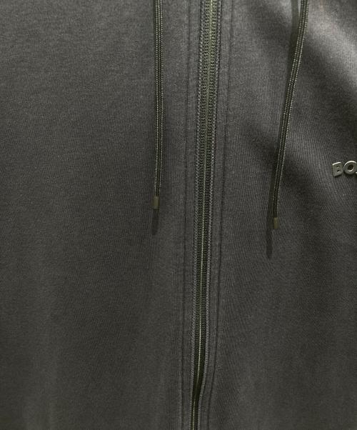 HUGO BOSS（ヒューゴ ボス）HUGO BOSS (ヒューゴ ボス) ジップパーカー ネイビー サイズ:3XLの古着・服飾アイテム