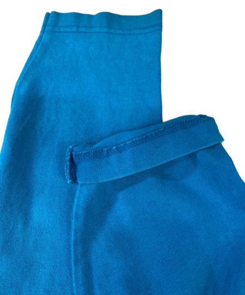 C.E（シーイー）C.E (シーイー) プリントハイネックカットソー ホワイト×ブルー サイズ:Ｌの古着・服飾アイテム