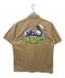 HUF (ハフ) 半袖シャツ ベージュ サイズ:L：5000円