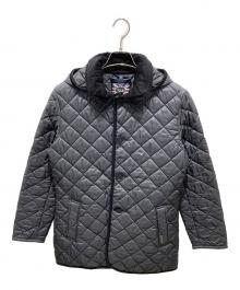 LAVENHAM（ラベンハム）の古着「キルティングジャケット」｜グレー