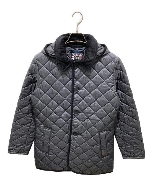 LAVENHAM（ラベンハム）LAVENHAM (ラベンハム) キルティングジャケット グレー サイズ:Sの古着・服飾アイテム