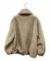 CASA FLINE (カーサフライン) スタンドカラーリサイクルファーコート ベージュ サイズ:Ｆ：13000円