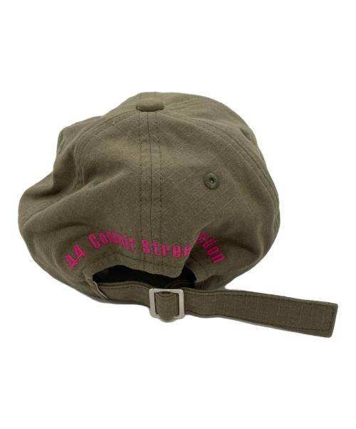 Vivienne Westwood（ヴィヴィアンウエストウッド）Vivienne Westwood (ヴィヴィアンウエストウッド) Ripstop Orb Logo Cap グリーンの古着・服飾アイテム