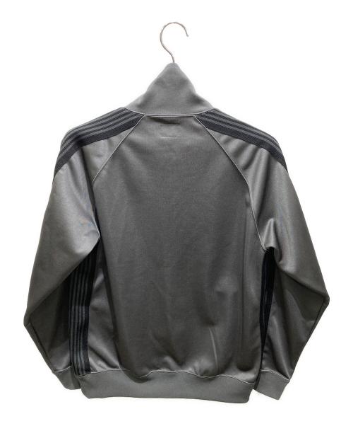 Needles（ニードルズ）Needles (ニードルズ) beaver (ビーバー) 別注 Track Jacket-Poly Smooth グレー サイズ:Ｍの古着・服飾アイテム