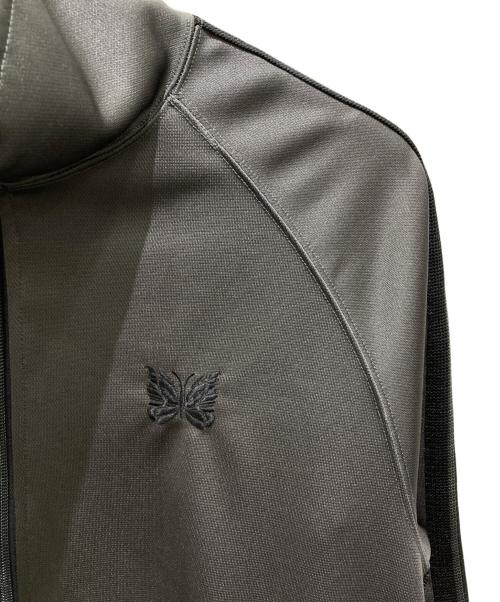 Needles（ニードルズ）Needles (ニードルズ) beaver (ビーバー) 別注 Track Jacket-Poly Smooth グレー サイズ:Ｍの古着・服飾アイテム