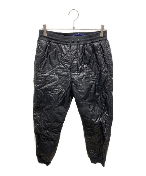 JUNYA WATANABE MAN（ジュンヤワタナベマン）JUNYA WATANABE MAN (ジュンヤワタナベマン) ナイロンキルティングパン ブラック サイズ:ｓの古着・服飾アイテム