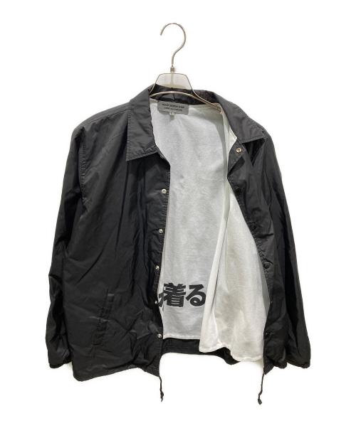 GOOD DESIGN SHOP COMME des GARCONS（グッドデザインショップ コムデギャルソン）GOOD DESIGN SHOP COMME des GARCONS (グッドデザインショップ コムデギャルソン) コーチジャケット ブラック サイズ:Lの古着・服飾アイテム
