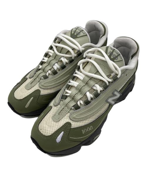 NEW BALANCE（ニューバランス）NEW BALANCE (ニューバランス) ローカットスニーカー グリーン サイズ:25.5の古着・服飾アイテム