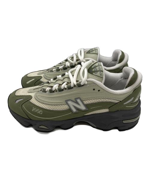NEW BALANCE（ニューバランス）NEW BALANCE (ニューバランス) ローカットスニーカー グリーン サイズ:25.5の古着・服飾アイテム