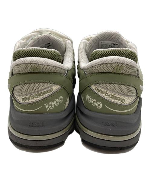 NEW BALANCE（ニューバランス）NEW BALANCE (ニューバランス) ローカットスニーカー グリーン サイズ:25.5の古着・服飾アイテム