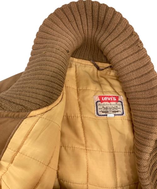 LEVI'S（リーバイス）LEVI'S (リーバイス) A-1 中綿ジャケット ブラウン サイズ:46の古着・服飾アイテム