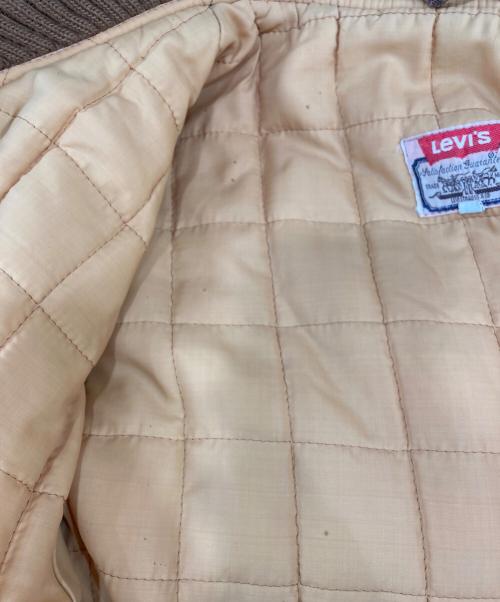 LEVI'S（リーバイス）LEVI'S (リーバイス) A-1 中綿ジャケット ブラウン サイズ:46の古着・服飾アイテム