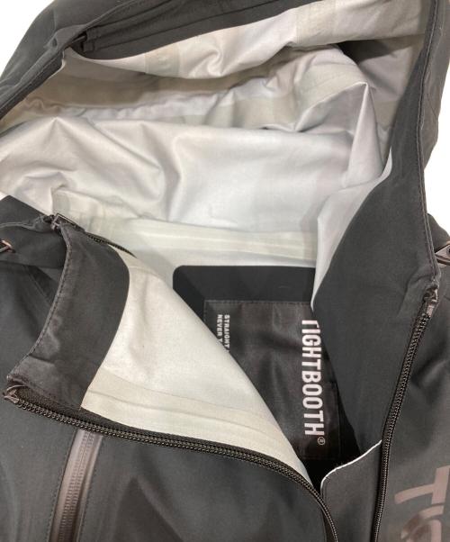 TIGHTBOOTH PRODUCTION（タイトブースプロダクション）TIGHTBOOTH PRODUCTION (タイトブースプロダクション) 3 LAYER MOUNTAIN PARKA　3レイヤーマウンテンパーカー ブラック サイズ:XLの古着・服飾アイテム