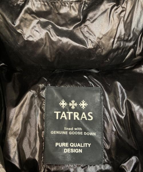 TATRAS（タトラス）TATRAS (タトラス) ベルボフードダウンジャケット ブラック サイズ:3の古着・服飾アイテム