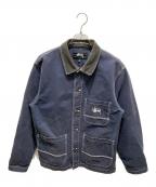 stussyステューシー）の古着「Brushed Moleskin Chore」｜ネイビー