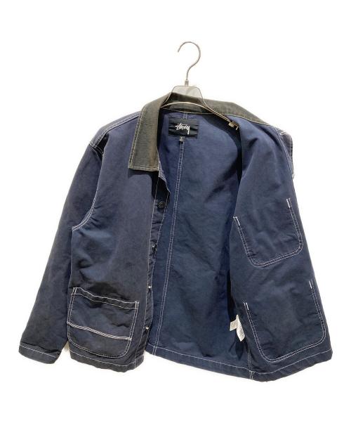 stussy（ステューシー）stussy (ステューシー) Brushed Moleskin Chore ネイビー サイズ:Ｍの古着・服飾アイテム
