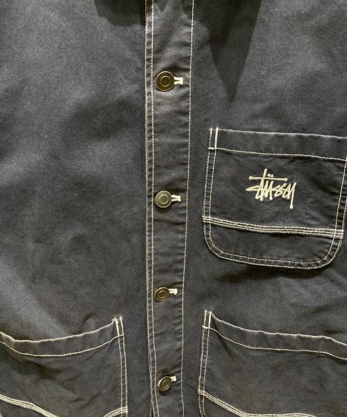 stussy（ステューシー）stussy (ステューシー) Brushed Moleskin Chore ネイビー サイズ:Ｍの古着・服飾アイテム