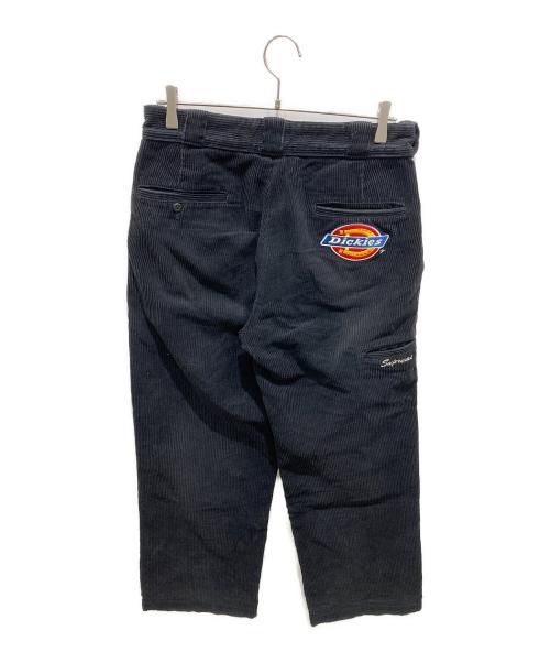 SUPREME（シュプリーム）Supreme (シュプリーム) Dickies (ディッキーズ) Double Knee Corduroy Work Pant ブラック サイズ:32の古着・服飾アイテム