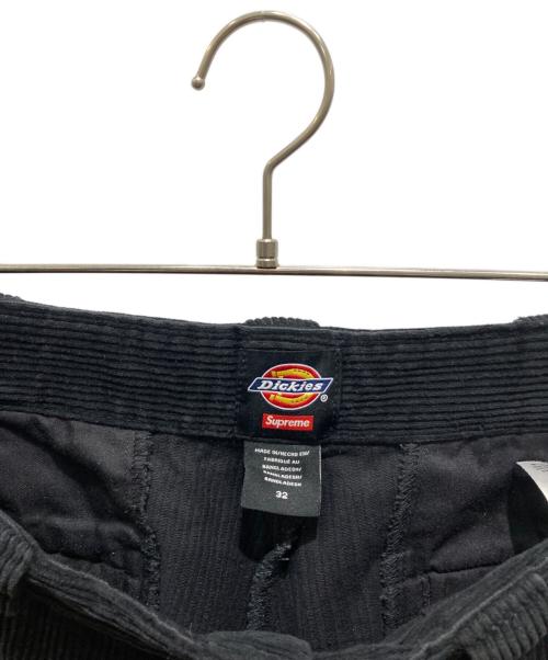 SUPREME（シュプリーム）Supreme (シュプリーム) Dickies (ディッキーズ) Double Knee Corduroy Work Pant ブラック サイズ:32の古着・服飾アイテム