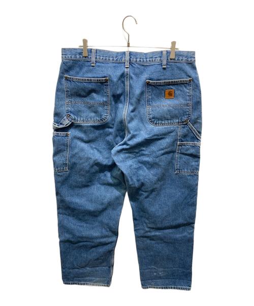 CarHartt（カーハート）CarHartt (カーハート) ダブルニーデニムパンツ ブルー サイズ:38の古着・服飾アイテム