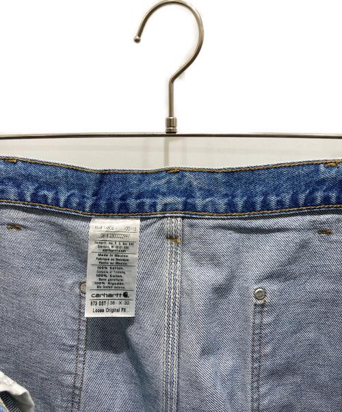 CarHartt（カーハート）CarHartt (カーハート) ダブルニーデニムパンツ ブルー サイズ:38の古着・服飾アイテム