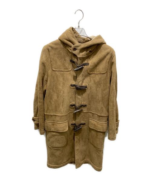SOVEREIGN（ソブリン）SOVEREIGN (ソブリン) ムートンダッフルコート ブラウン サイズ:38の古着・服飾アイテム