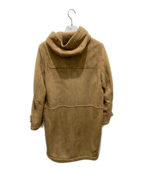 SOVEREIGN（ソブリン）SOVEREIGN (ソブリン) ムートンダッフルコート ブラウン サイズ:38の古着・服飾アイテム