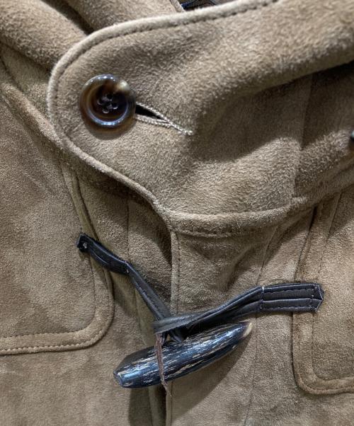 SOVEREIGN（ソブリン）SOVEREIGN (ソブリン) ムートンダッフルコート ブラウン サイズ:38の古着・服飾アイテム