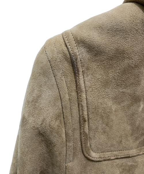 SOVEREIGN（ソブリン）SOVEREIGN (ソブリン) ムートンダッフルコート ブラウン サイズ:38の古着・服飾アイテム