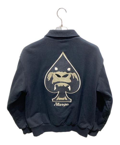 X-LARGE（エクストララージ）X-LARGE (エクストララージ) SWEAT VARSITY JACKET ブラック サイズ:Ｍの古着・服飾アイテム