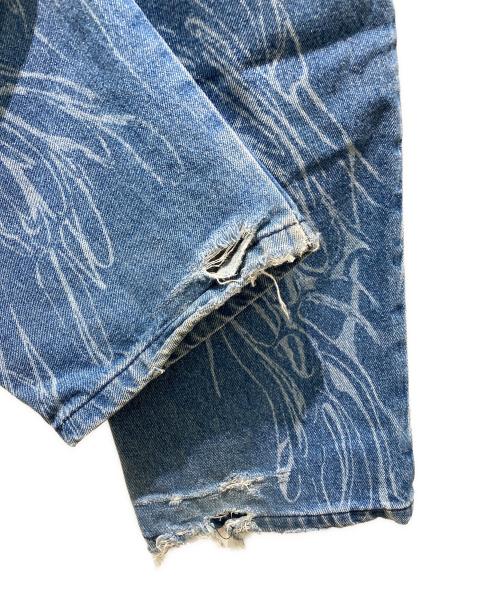 yard sale（ヤードセール）yard sale (ヤードセール) ripper jeans ブルー サイズ:Lの古着・服飾アイテム