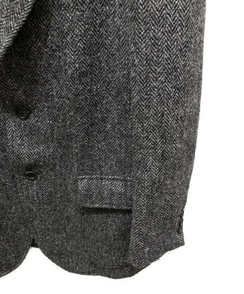 Harris Tweed（ハリスツイード）Harris Tweed (ハリスツイード) Traditional MESSENGER (トラディショナル メッセンジャー) 3Bウールジャケット グレー サイズ:記載なしの為実寸参照の古着・服飾アイテム