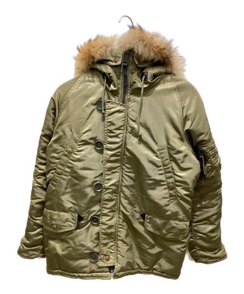 ALPHA（アルファ）ALPHA (アルファ) TMT (ティーエムティー) N-3Bタイプコート カーキ サイズ:Ｍの古着・服飾アイテム