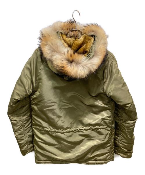 ALPHA（アルファ）ALPHA (アルファ) TMT (ティーエムティー) N-3Bタイプコート カーキ サイズ:Ｍの古着・服飾アイテム