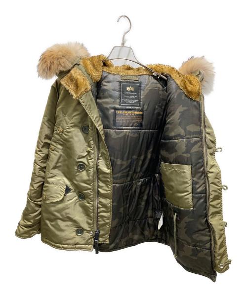 ALPHA（アルファ）ALPHA (アルファ) TMT (ティーエムティー) N-3Bタイプコート カーキ サイズ:Ｍの古着・服飾アイテム