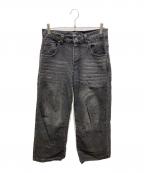 Jaded Londonジェイデッドロンドン）の古着「COLOSSUS FIT/デニムパンツ」｜ブラック