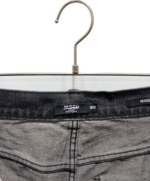 Jaded London（ジェイデッドロンドン）Jaded London (ジェイデッドロンドン) COLOSSUS FIT/デニムパンツ ブラック サイズ:30の古着・服飾アイテム