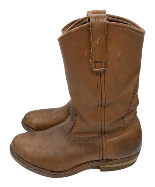 RED WING（レッドウィング）RED WING (レッドウィング) ペコスブーツ ブラウン サイズ: 8Eの古着・服飾アイテム