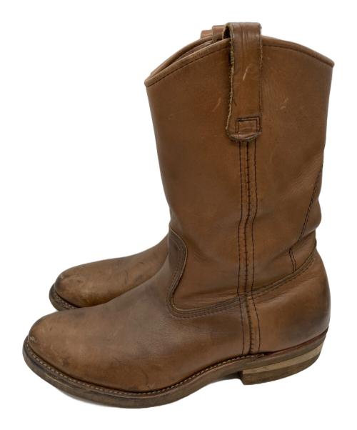 RED WING（レッドウィング）RED WING (レッドウィング) ペコスブーツ ブラウン サイズ: 8Eの古着・服飾アイテム