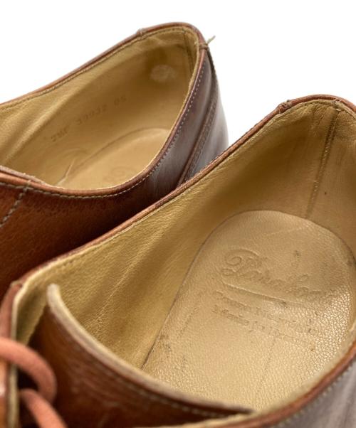 PARABOOT（パラブーツ）PARABOOT (パラブーツ) CHAMBORD　Uチップシューズ ブラウン サイズ:7 1/2Fの古着・服飾アイテム