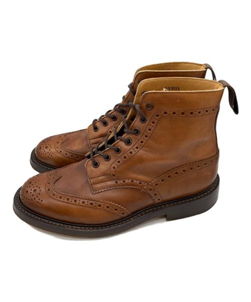 Tricker's（トリッカーズ）Tricker's (トリッカーズ) MALTON / C-SHADE TAN ブラウン サイズ:8の古着・服飾アイテム
