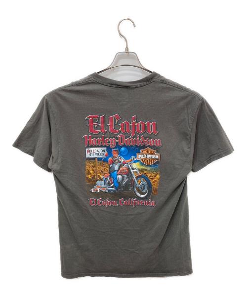 HARLEY-DAVIDSON（ハーレーダビッドソン）HARLEY-DAVIDSON (ハーレーダビッドソン) プリントTシャツ グレー サイズ:Lの古着・服飾アイテム