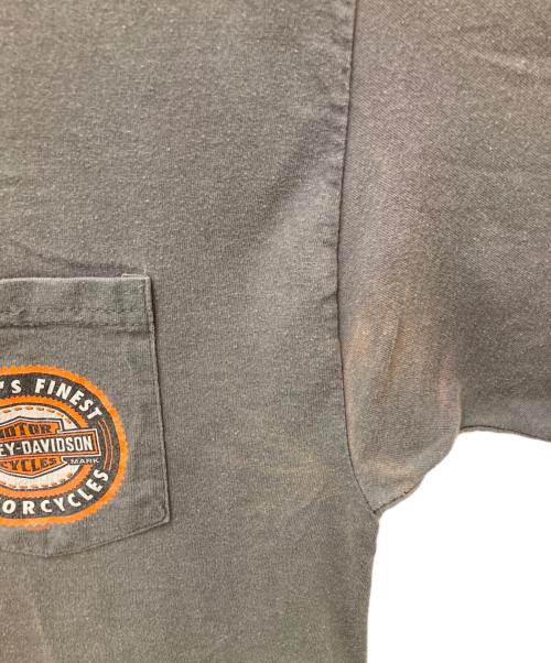 HARLEY-DAVIDSON（ハーレーダビッドソン）HARLEY-DAVIDSON (ハーレーダビッドソン) プリントTシャツ グレー サイズ:Lの古着・服飾アイテム