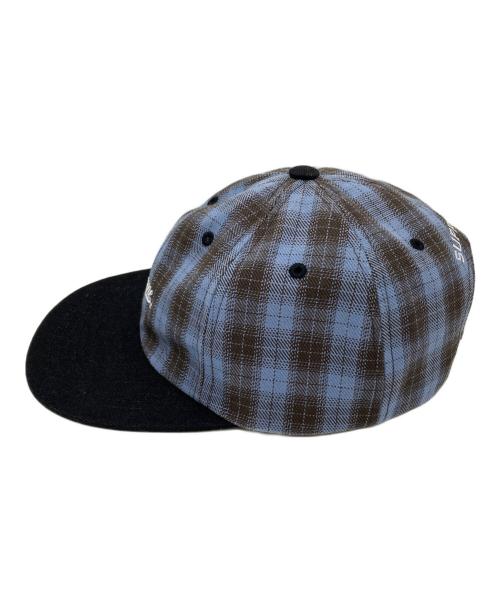 SUPREME（シュプリーム）SUPREME (シュプリーム) Script Logo 6-Panel Cap ブルーの古着・服飾アイテム