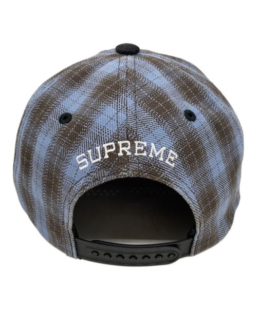 SUPREME（シュプリーム）SUPREME (シュプリーム) Script Logo 6-Panel Cap ブルーの古着・服飾アイテム