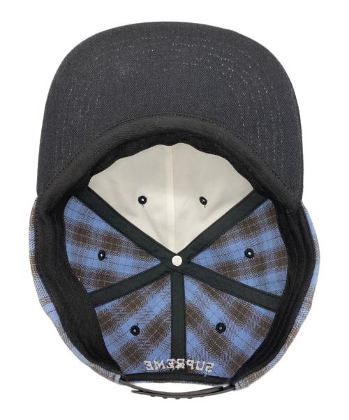SUPREME（シュプリーム）SUPREME (シュプリーム) Script Logo 6-Panel Cap ブルーの古着・服飾アイテム