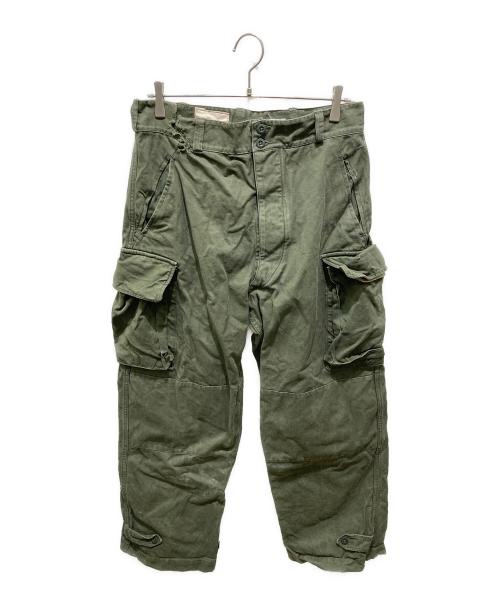 フランス軍（フランスグン）フランス軍 (フランスグン) M-47前期型カーゴパンツ カーキ サイズ:記載なしの為実寸参照の古着・服飾アイテム