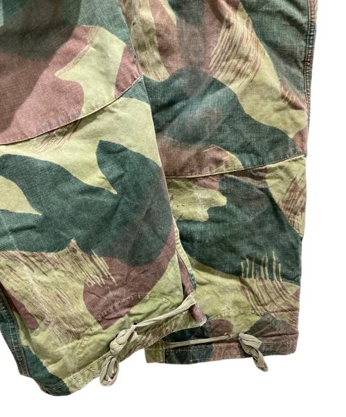 ベルギー軍（ベルギーグン）ベルギー軍 (ベルギーグン) ブラッシュストロークカモ カーゴパンツ カーキ サイズ:4の古着・服飾アイテム