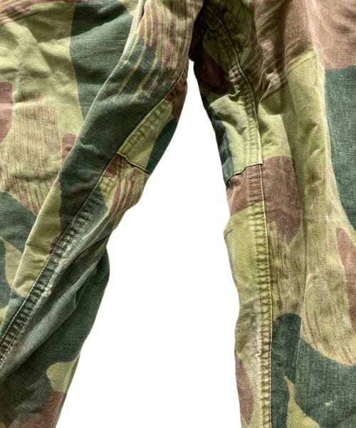 ベルギー軍（ベルギーグン）ベルギー軍 (ベルギーグン) ブラッシュストロークカモ カーゴパンツ カーキ サイズ:4の古着・服飾アイテム